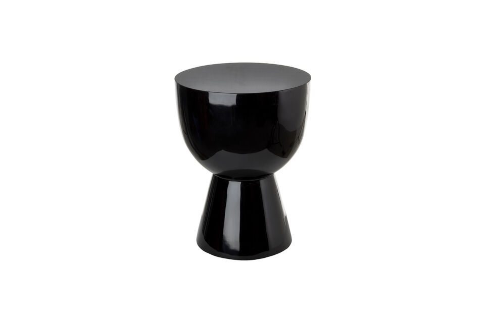 Tip Tap black polyester side table Pols Potten