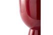 Miniature Tip tap burgundy red fiberglass stool 2