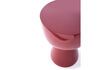 Miniature Tip tap burgundy red fiberglass stool 3