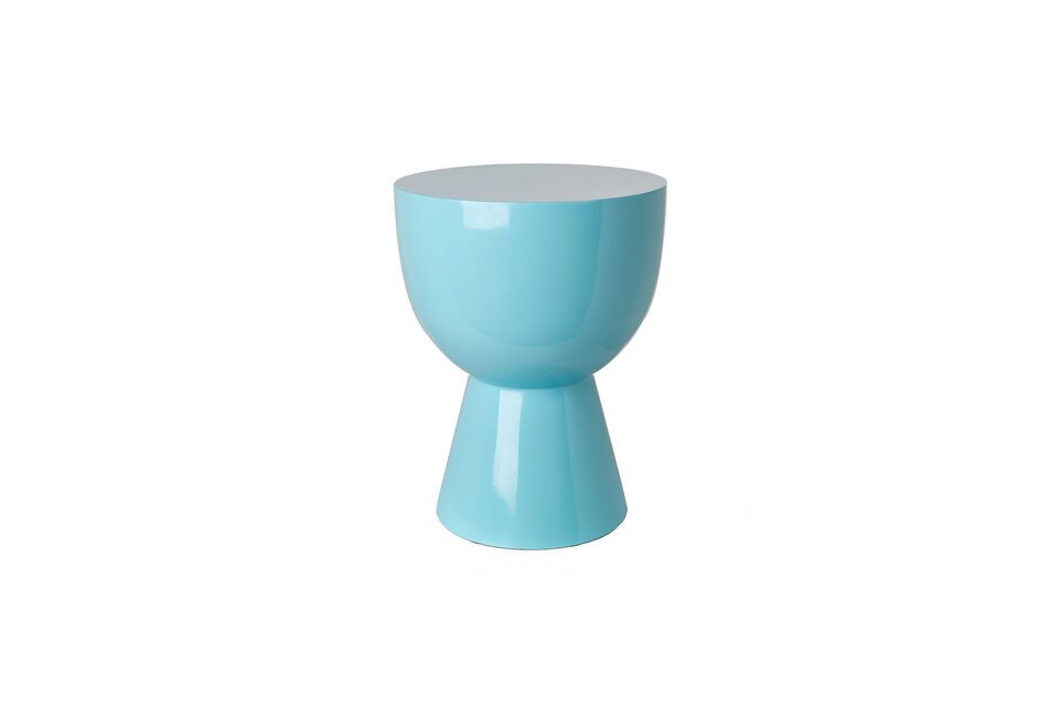 Tip tap light blue fiberglass stool Pols Potten