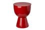 Miniature Tip Tap red polyester side table Clipped