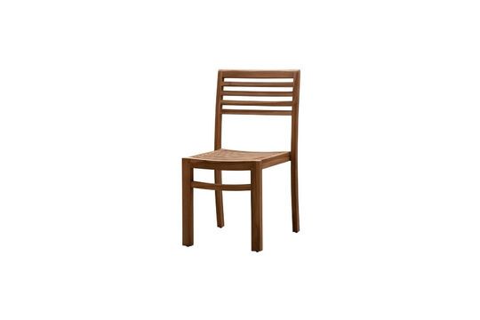 Tirama beige teak chair Clipped