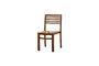 Miniature Tirama beige teak chair Clipped