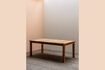 Miniature Tirama beige teak dining table 5