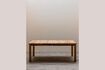 Miniature Tirama beige teak dining table 1