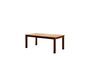 Miniature Tirama beige teak dining table Clipped