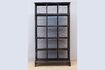 Miniature Tri-Postal black metal bookcase 1