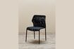 Miniature Triana black metal chair 1