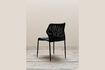 Miniature Triana black metal chair 3