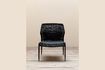 Miniature Triana black metal lounge chair 2