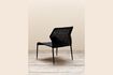 Miniature Triana black metal lounge chair 3