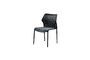 Miniature Triana grey metal chair Clipped