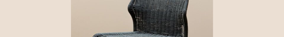 Material Details Triana grey metal lounge chair