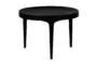 Miniature Trip black aluminum coffee table Clipped