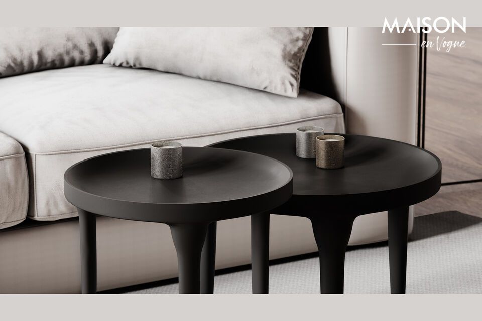 Integrate style and durability with our aluminum coffee table.