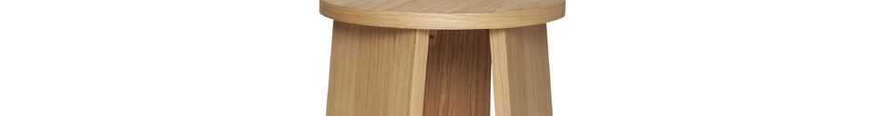 Material Details Tripler light oak veneer stool