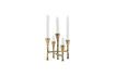 Miniature Tristy gold aluminum candlestick 1