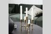 Miniature Tristy gold aluminum candlestick 3