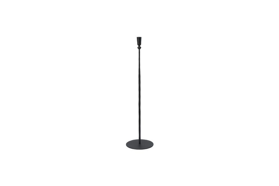 Trivo small black metal candlestick House Doctor