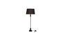 Miniature Tulipe table lamp in dark wood Clipped