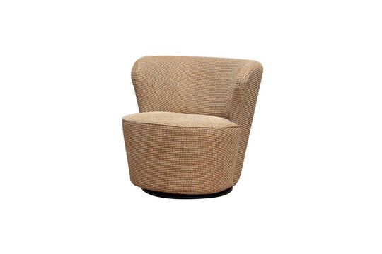 Tweedy orange tweed armchair Clipped