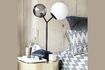 Miniature Twice black metal table lamp 3