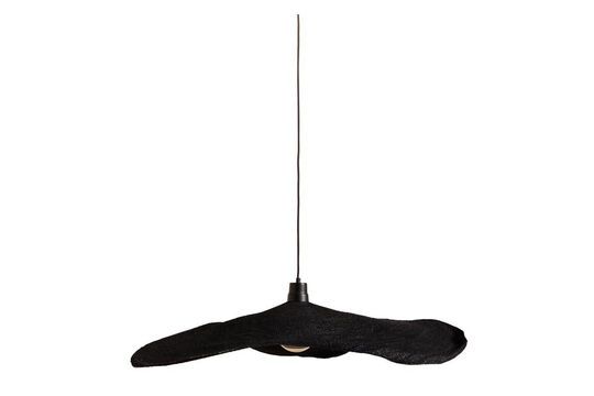 Uluwatu black natural fiber suspension Clipped