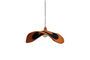 Miniature Uluwatu orange natural fiber suspension Clipped