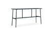 Miniature Union black wooden high table 1