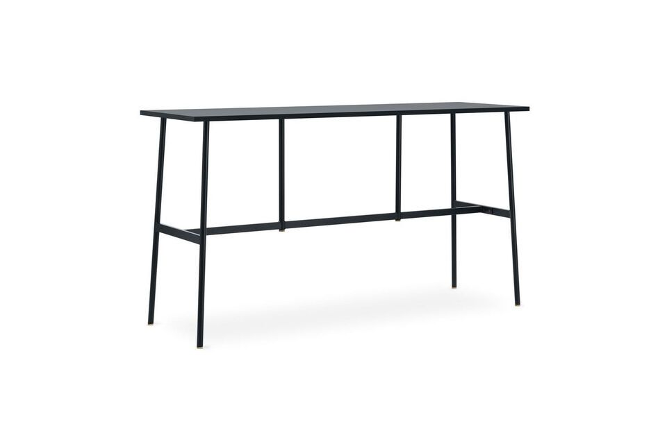 Union black wooden high table Normann Copenhagen