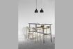 Miniature Union black wooden high table 2