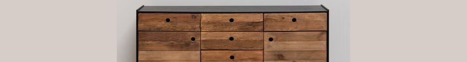 Material Details Utah light wood sideboard