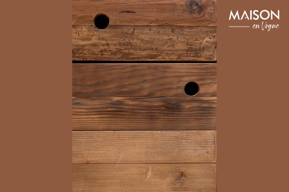 Discover the rugged elegance and functionality that define our reclaimed pine sideboard