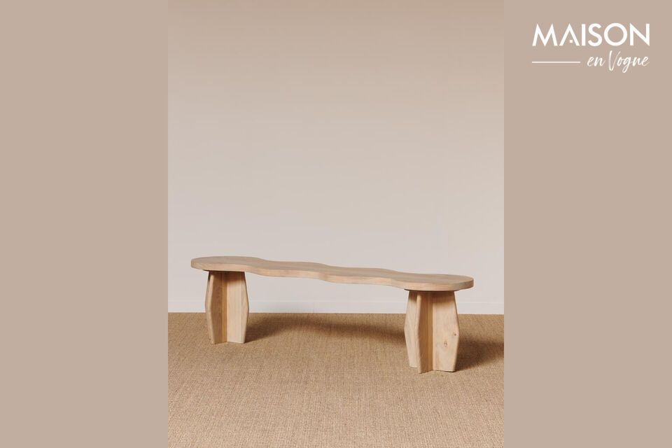 Vague light wood bench Chehoma