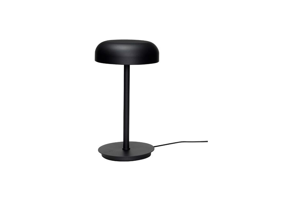 Velo black metal table lamp Hübsch