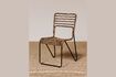 Miniature Veracruz brown rattan chair 1