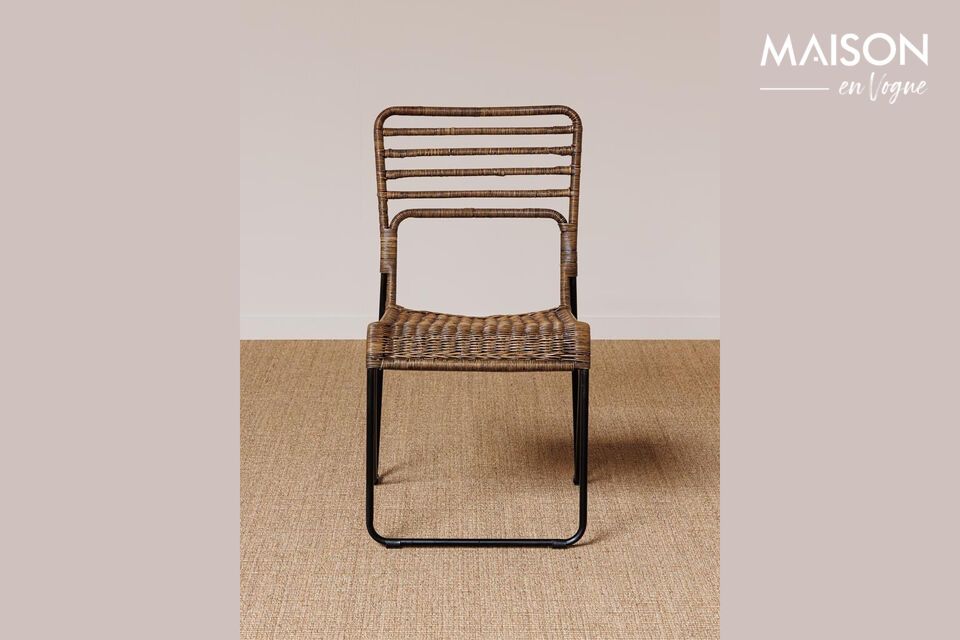 Comfort and natural style with our rattan chair.