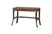 Miniature Veracruz brown rattan desk 3