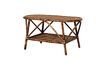 Miniature Veracruz oval coffee table in brown rattan 5