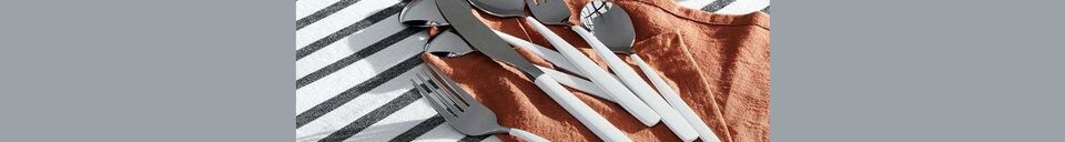 Material Details Verneuil stainless steel cutlery set of 4