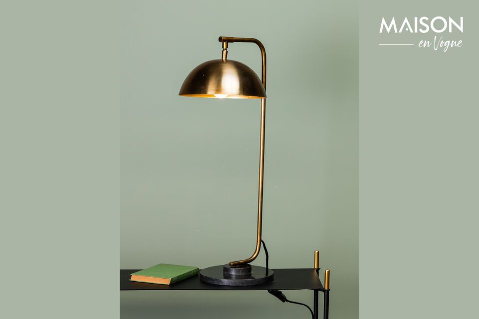 Very table lamp in copper metal Chehoma