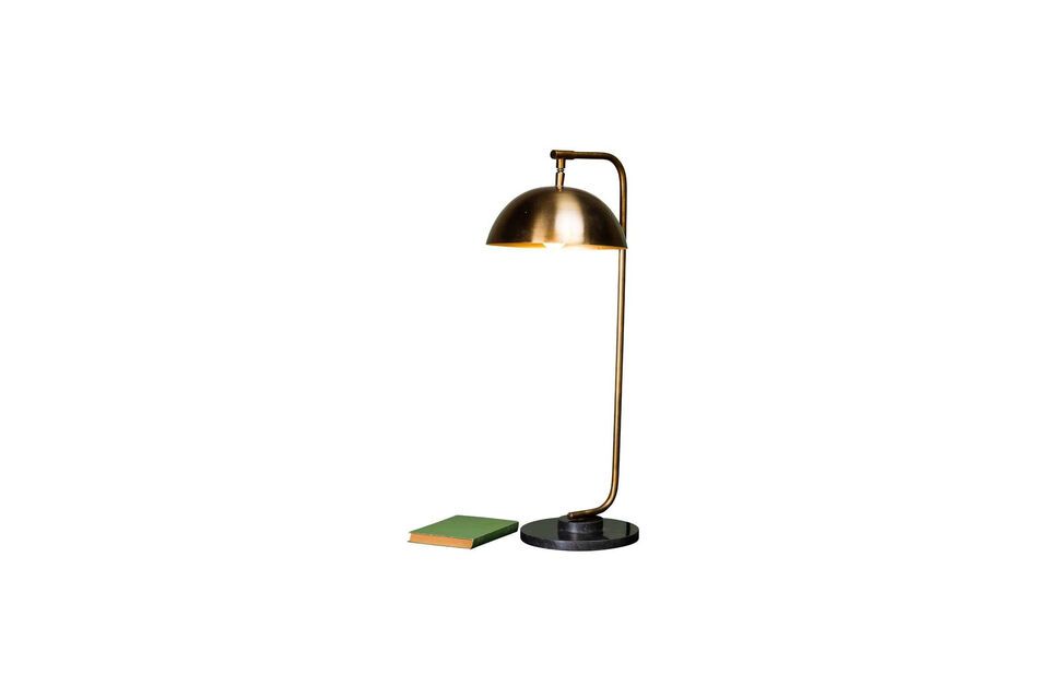 Add a touch of warmth with this elegant lamp.