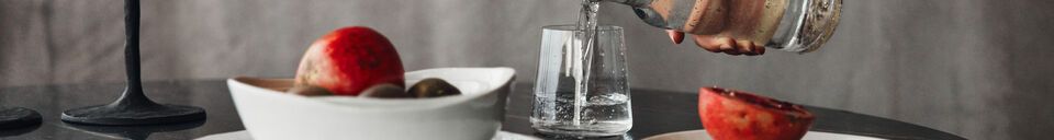 Material Details Vico clear glass decanter