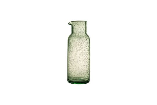 Vico pale green glass decanter Clipped