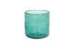 Miniature Vico turquoise glass 1