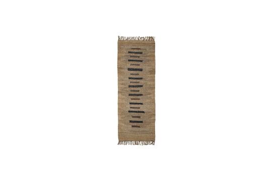 Vilde beige jute rug Clipped