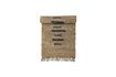 Miniature Vilde beige jute rug 6