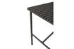 Miniature Villa small dining table in black stainless steel 6