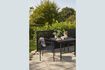 Miniature Villa small dining table in black stainless steel 4