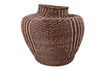 Miniature Vilo light and brown natural fiber basket 1